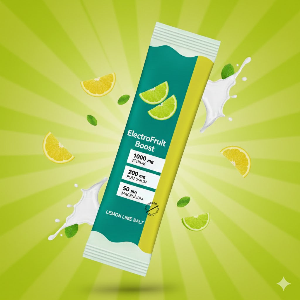 ElectroFruit Boost: Electrolyte Drink Powder With 4 Unique Fruit Flavors